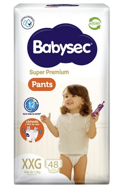 Screenshot Babysec Pants Super Premium XXG - 48 unidades - Imagen 1