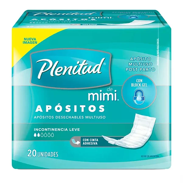 mimi nuevo Apósitos mimi Plenitud - 20 unidades - Imagen 1